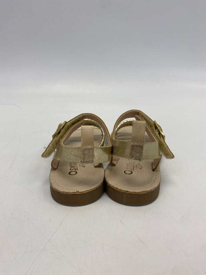 Osh Kosh SIZE 7 Gold Knotted Metallic Girl&