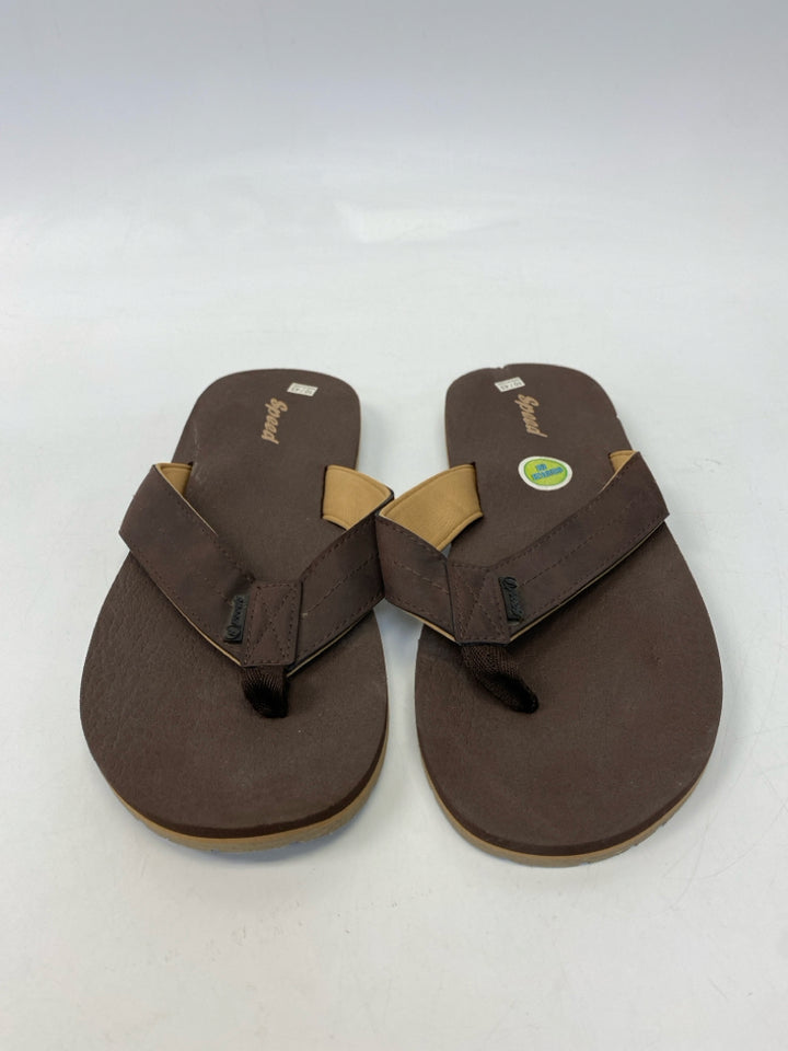 Size 10 Brown Men&