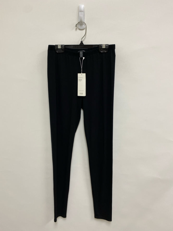 NWT Eileen Fisher Size XS Black Viscose Ladies Leggings
