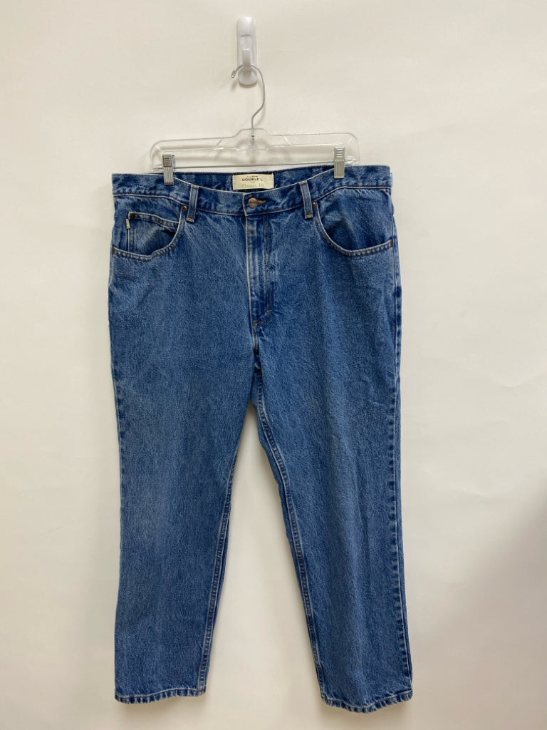 L L Bean Size 38 Faded Blue Men&