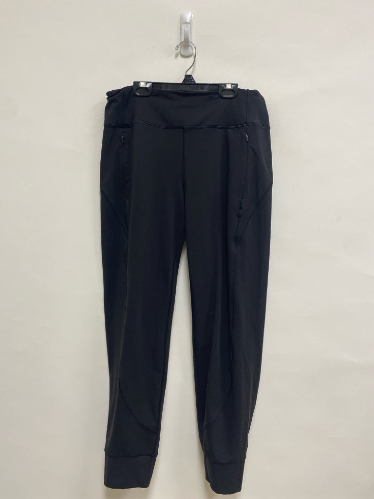 Athleta Size M Black Joggers Athletic Pants