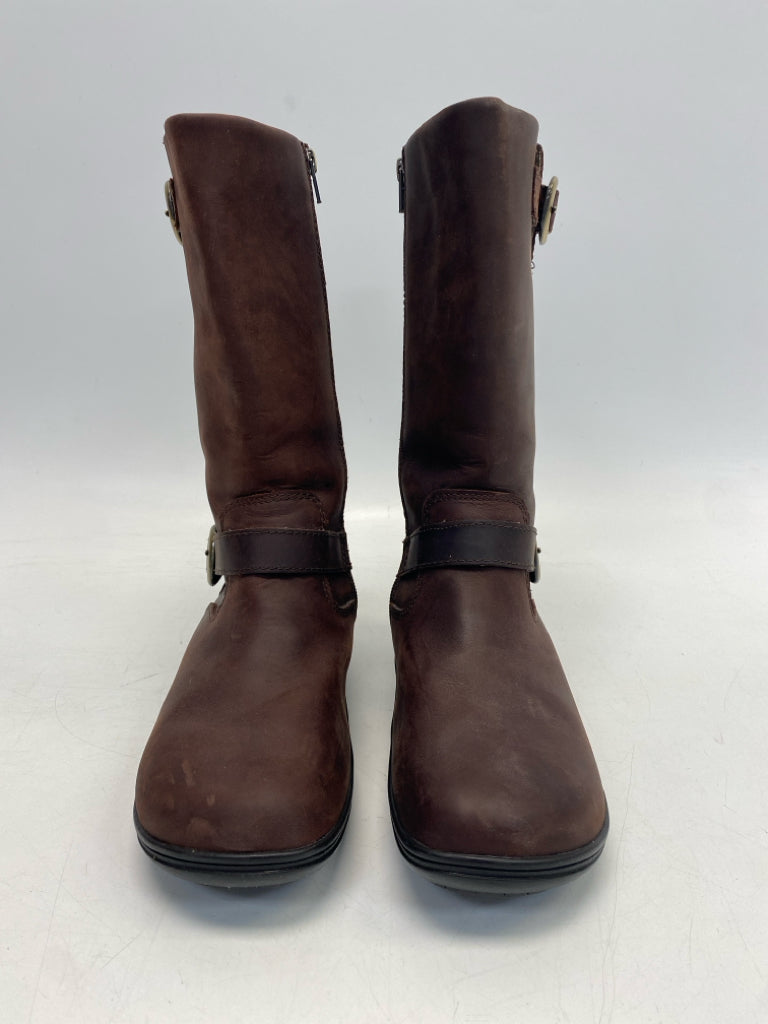 Alegria EU Shoe Size 39 Brown Side Zipper Boots