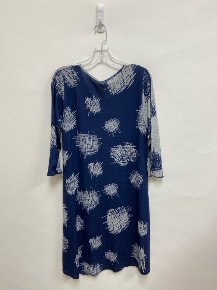 NWT Size S Gray Navy Ladies Dress