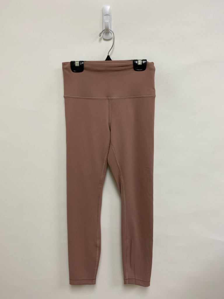 Lululemon Size 6 Dusty Pink Athletic Leggings
