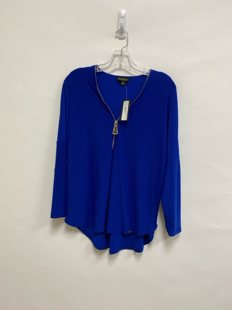 NWT Cartise Size S Royal Blue Ladies Top