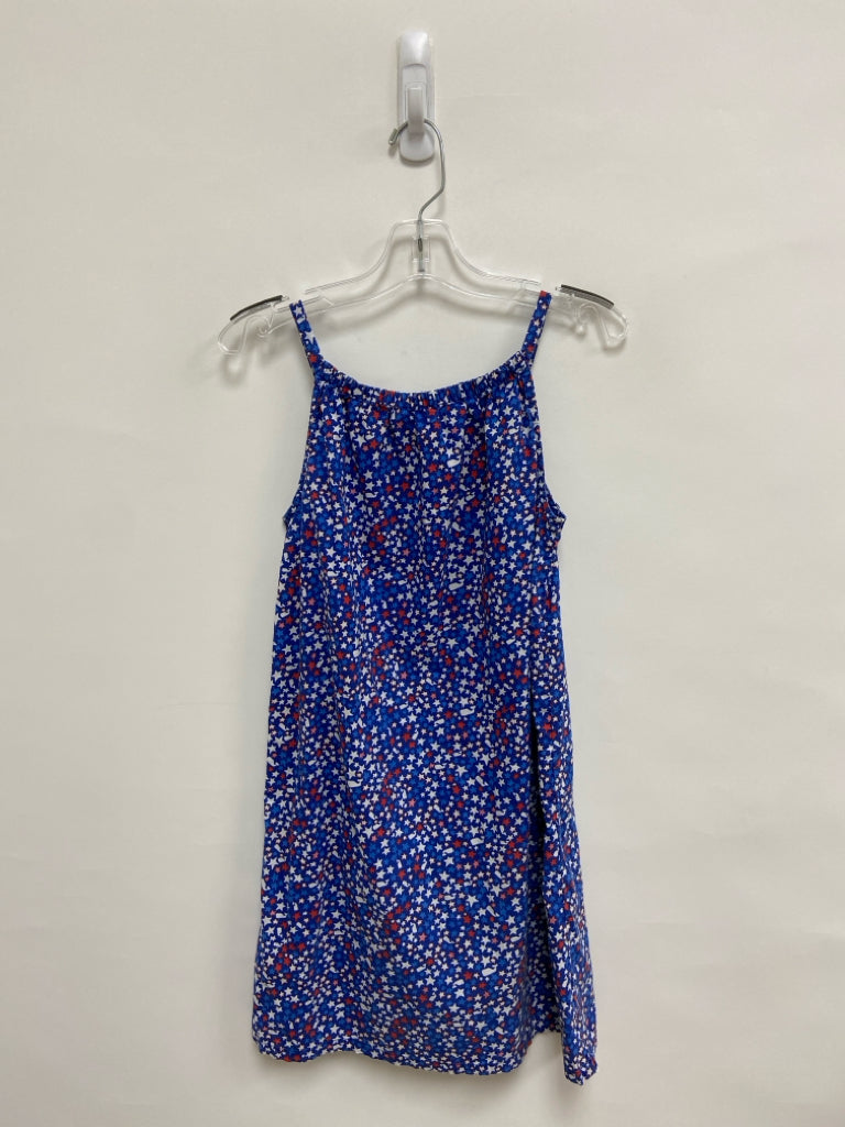 Vineyard Vines SIZE M Blue White/Red Stars Sleeveless Girl&