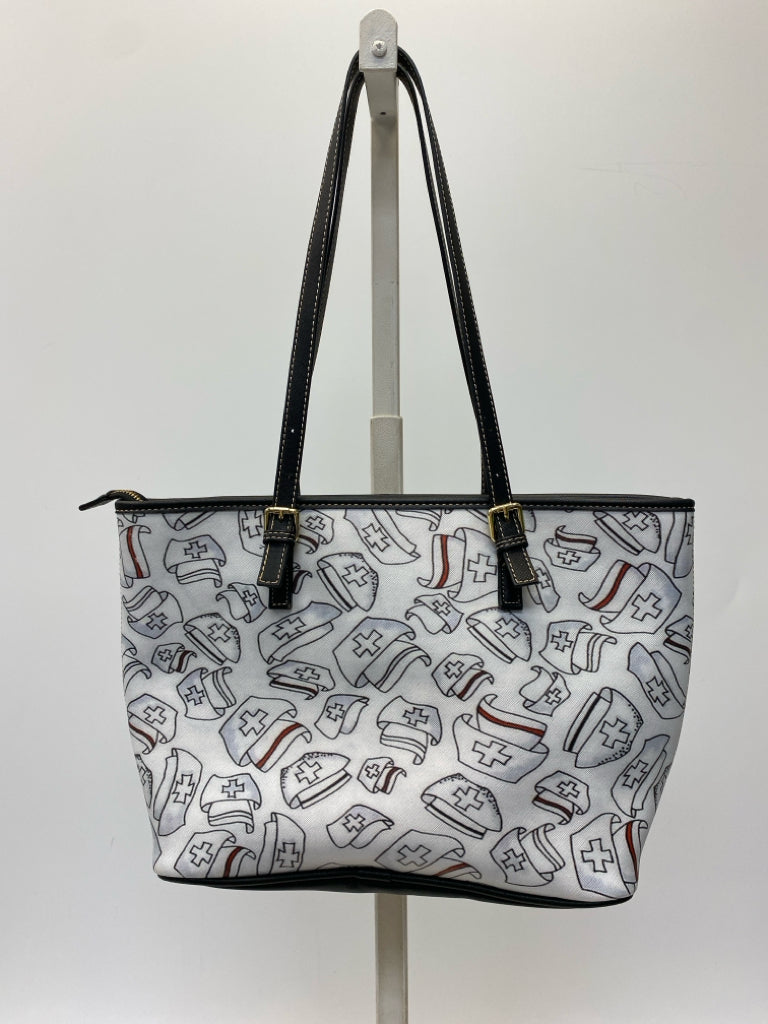 White Black Nurse(s) Handbag