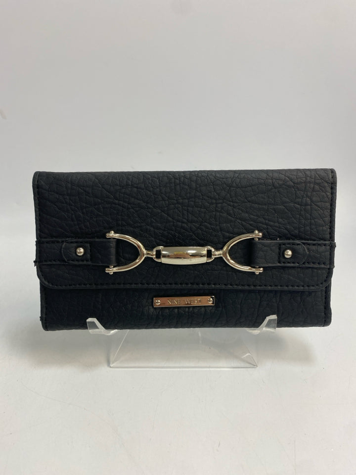 Nine West Black Silver Wallet