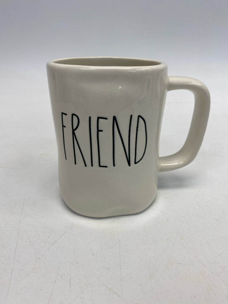 Rae Dunn White Coffee Mug