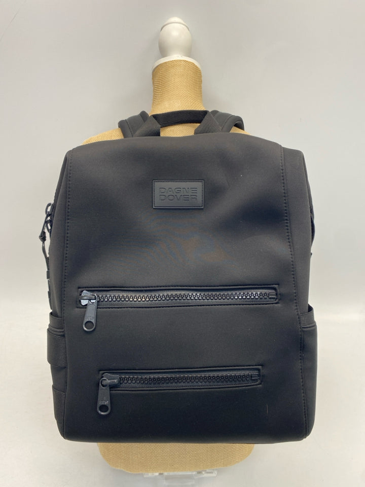 Dagne Dover Black Neoprene Diaper Bag