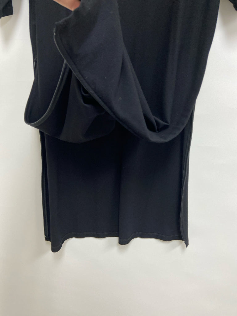 Eileen Fisher Size XS Black Short Sleeve Ladies Dress