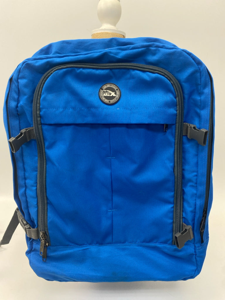 Royal Blue Gray Backpack