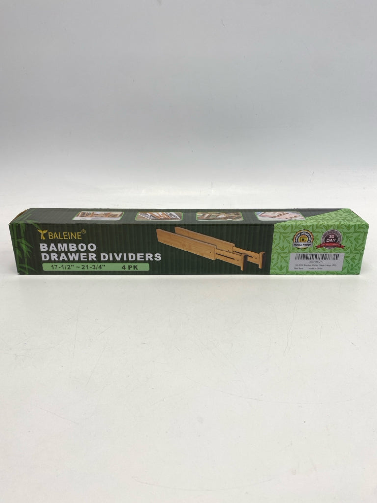 NEW/BOX Natural Bamboo Misc. Kitchen