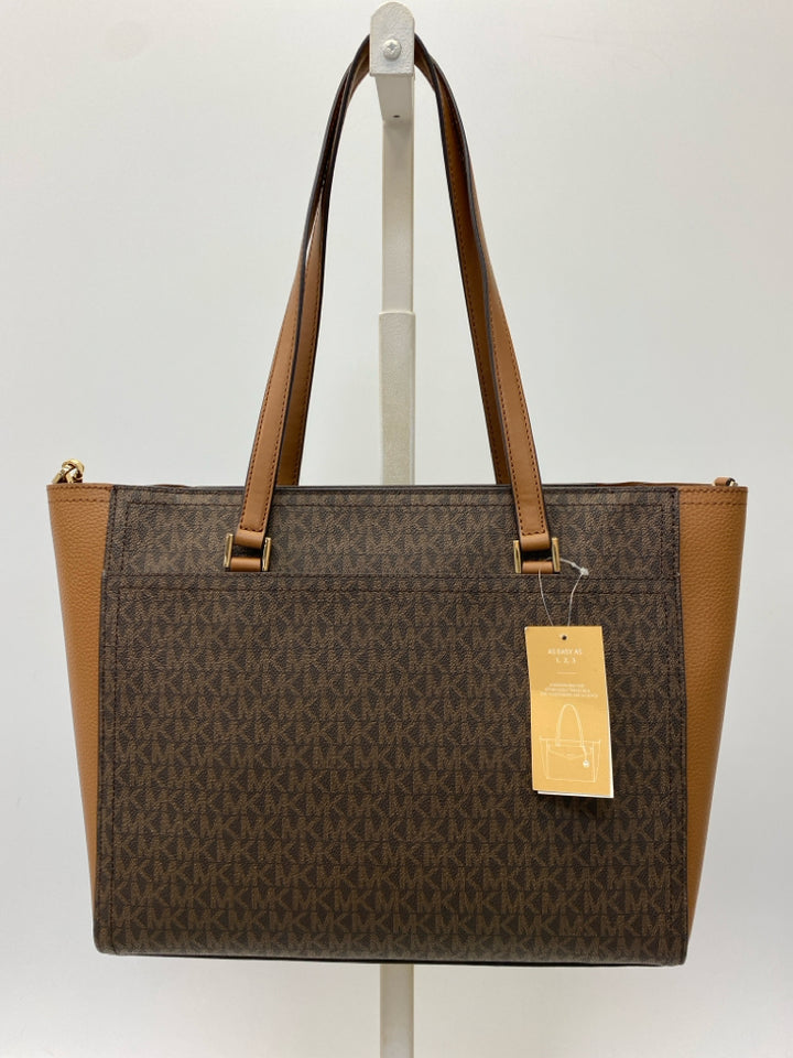 NWT Michael Kors Dark Brown Signature Tote Bag