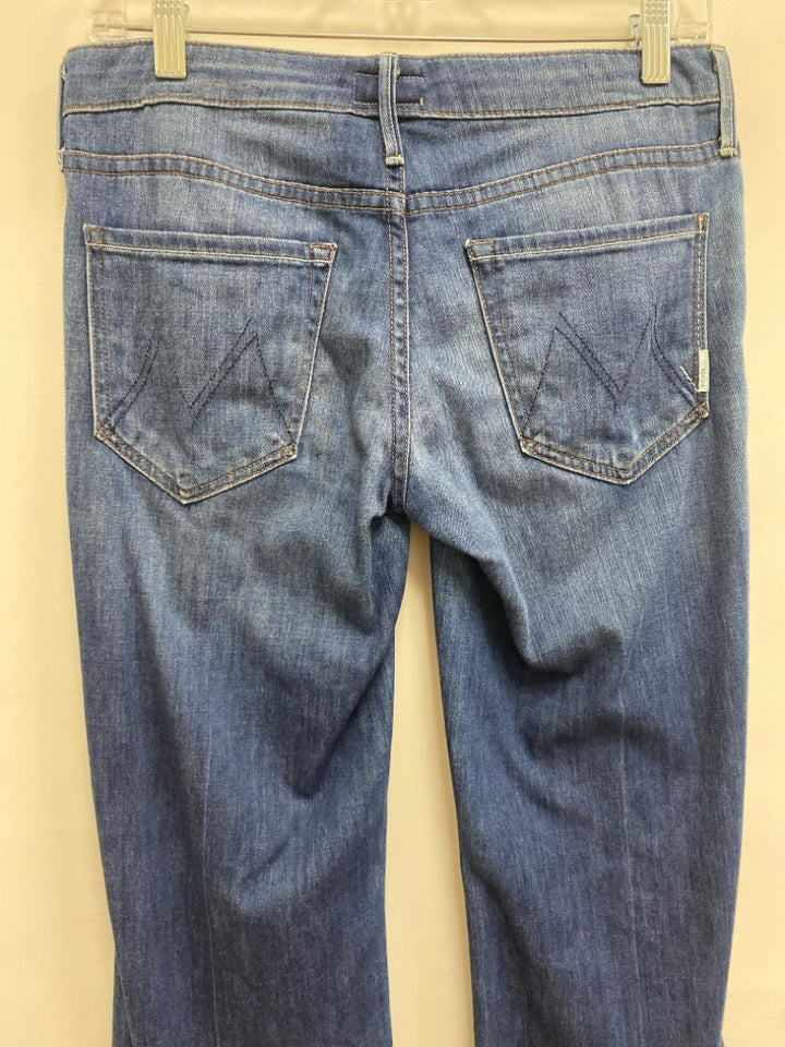 MOTHER Size 27 Faded Denim Ladies Jeans