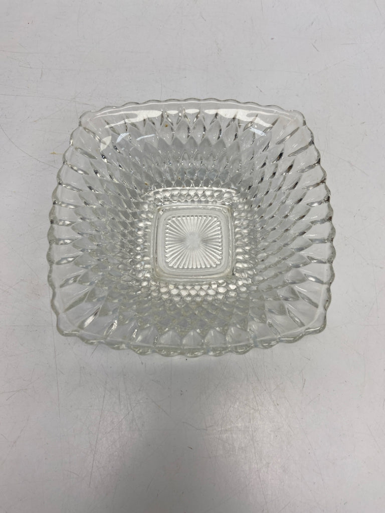 Clear Knobby Glass Bowl(s)