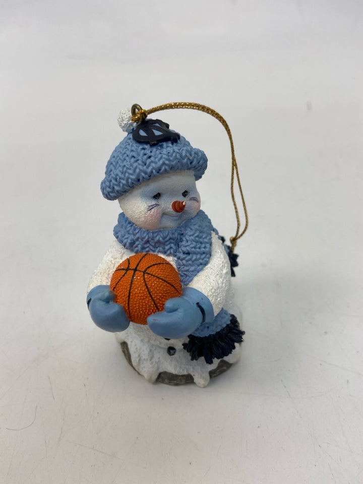 White Blue UNC Ornaments