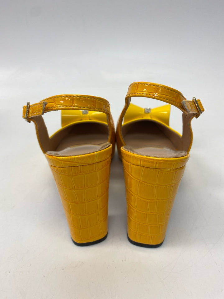 Size 43 Yellow Heels