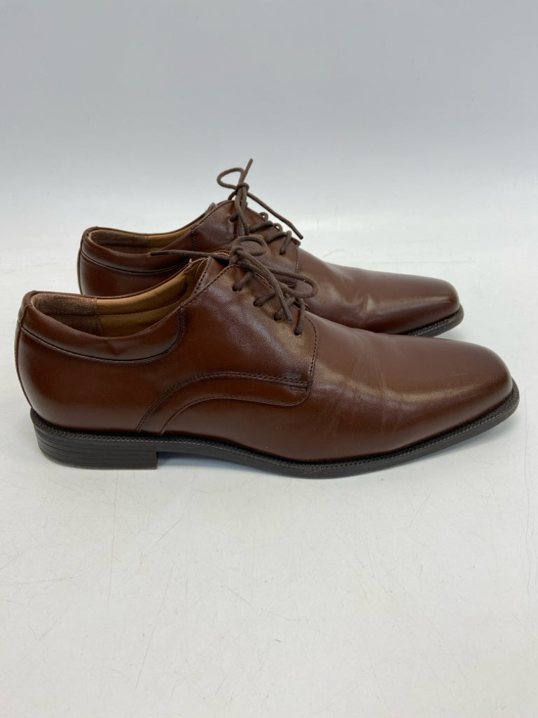 Nunn Bush Size 10 Brown Lace-Up Men&