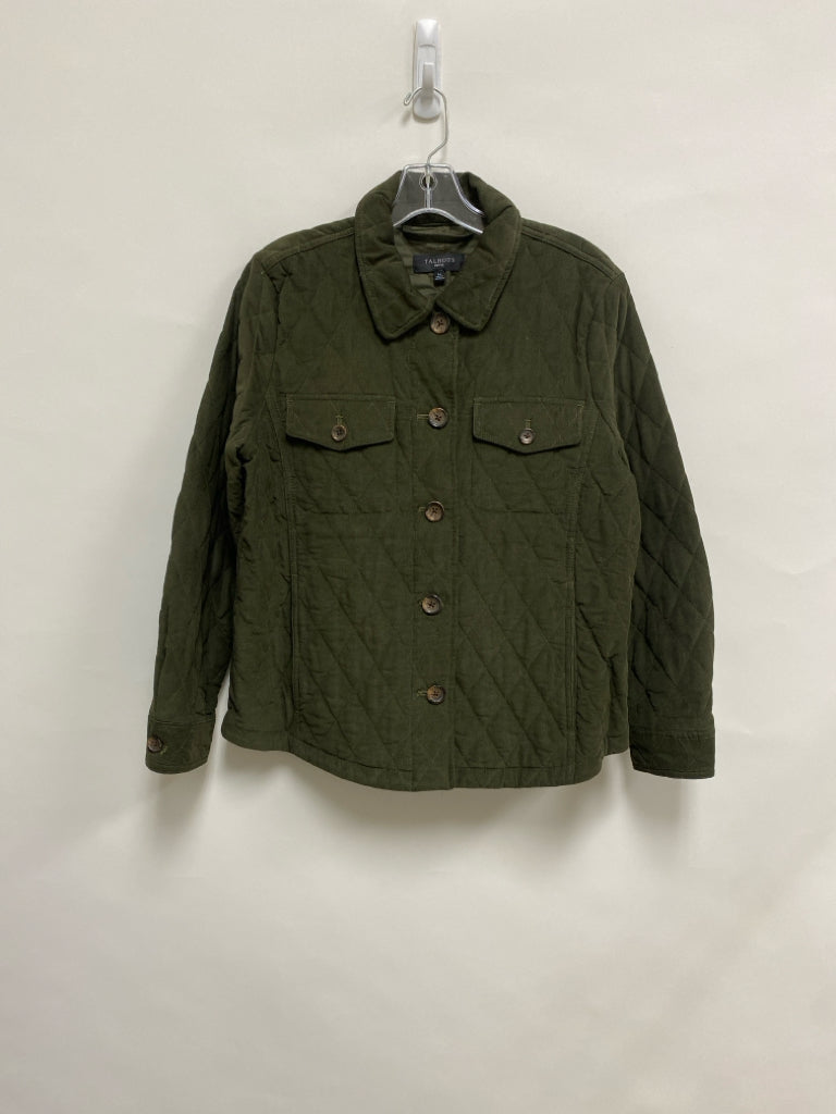 Talbots Petite Size LP Dark Green Petite Jacket