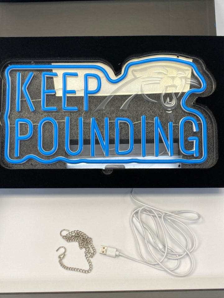 2026 Carolina Panther PSL Owner Neon Light Sign w/Box