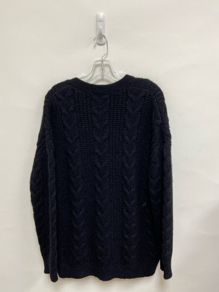 NWT jenni kayne Size XS Black Cardigan Alpaca/Wool Blend Ladies Sweater
