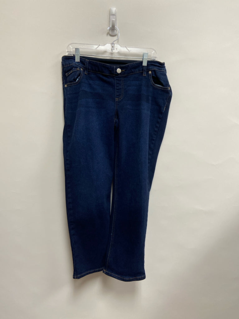 Time and Tru Size L Blue Maternity Jeans