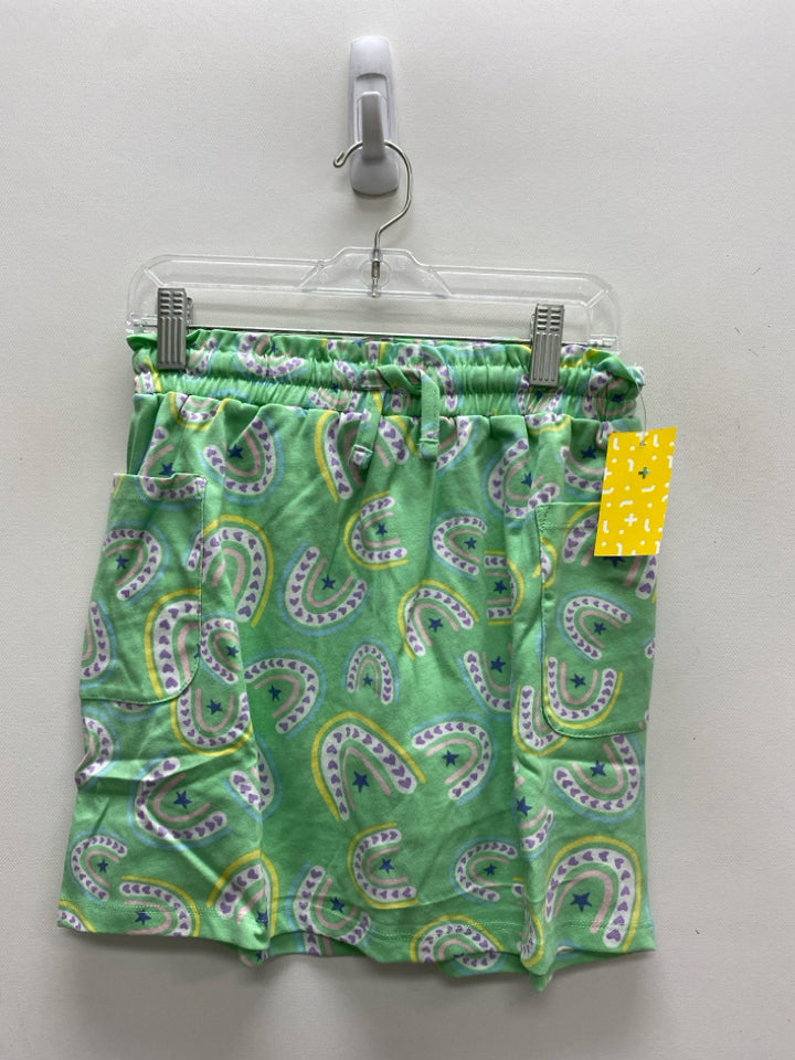 NWT rumi + ryder SIZE 8/10 Mint Grn/White Purple/Yellow Print Girl&