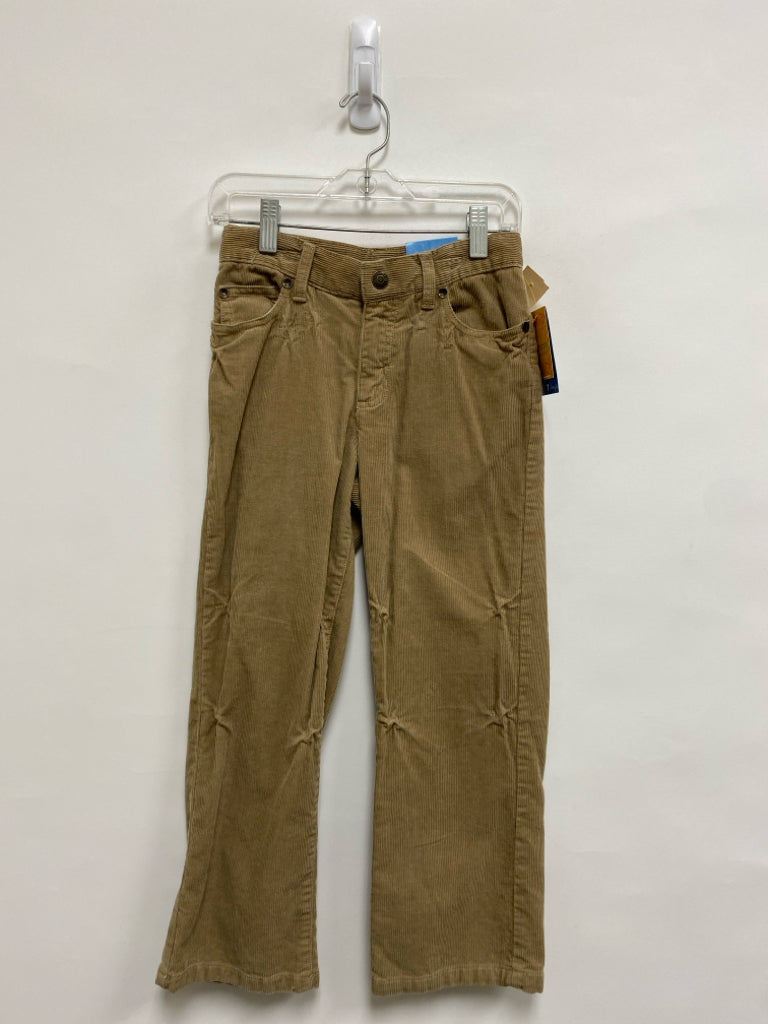 NWT Sonoma SIZE 7 Khaki Corduroy Boy&