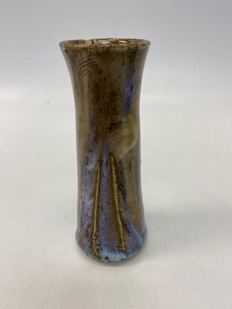 Brown Blue Drip glaze Pottery