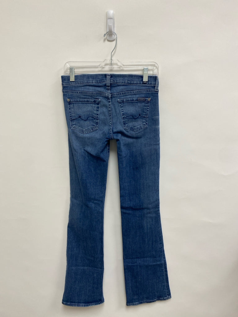 7/Mankind Size 25 Blue Denim Ladies Jeans