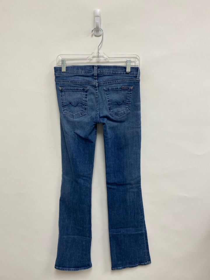 7/Mankind Size 25 Blue Denim Ladies Jeans