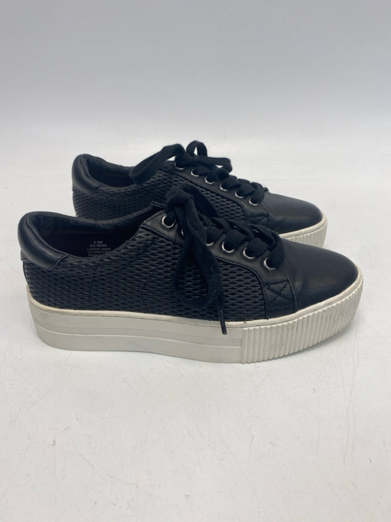 Halogen US Shoe Size 5.5 Black Lace-up Sneakers