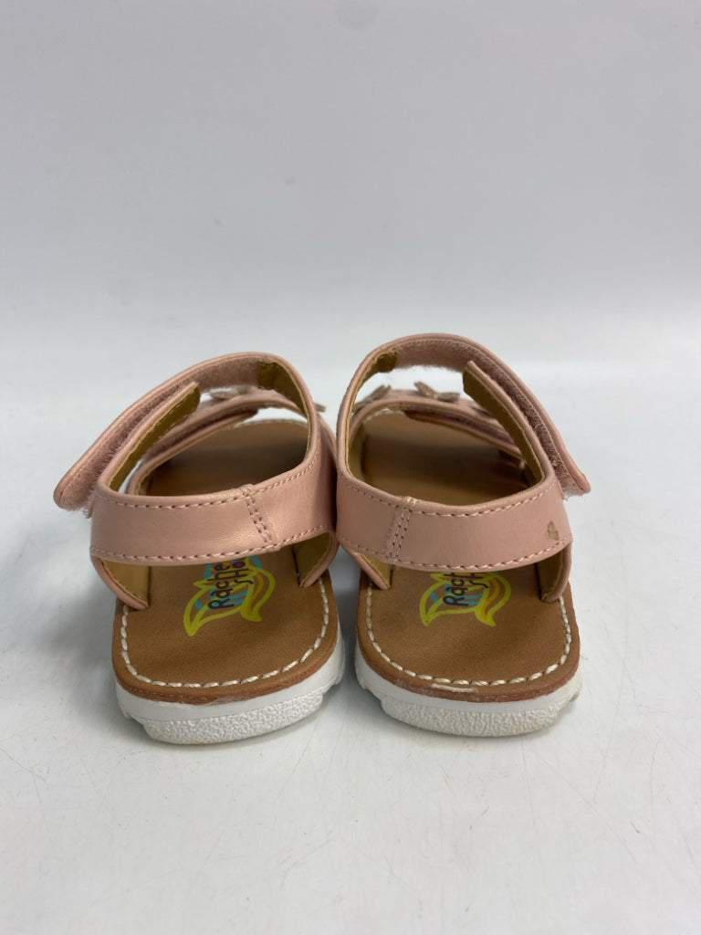 SIZE 6 Blush Rose Gold Butterflies Girl&