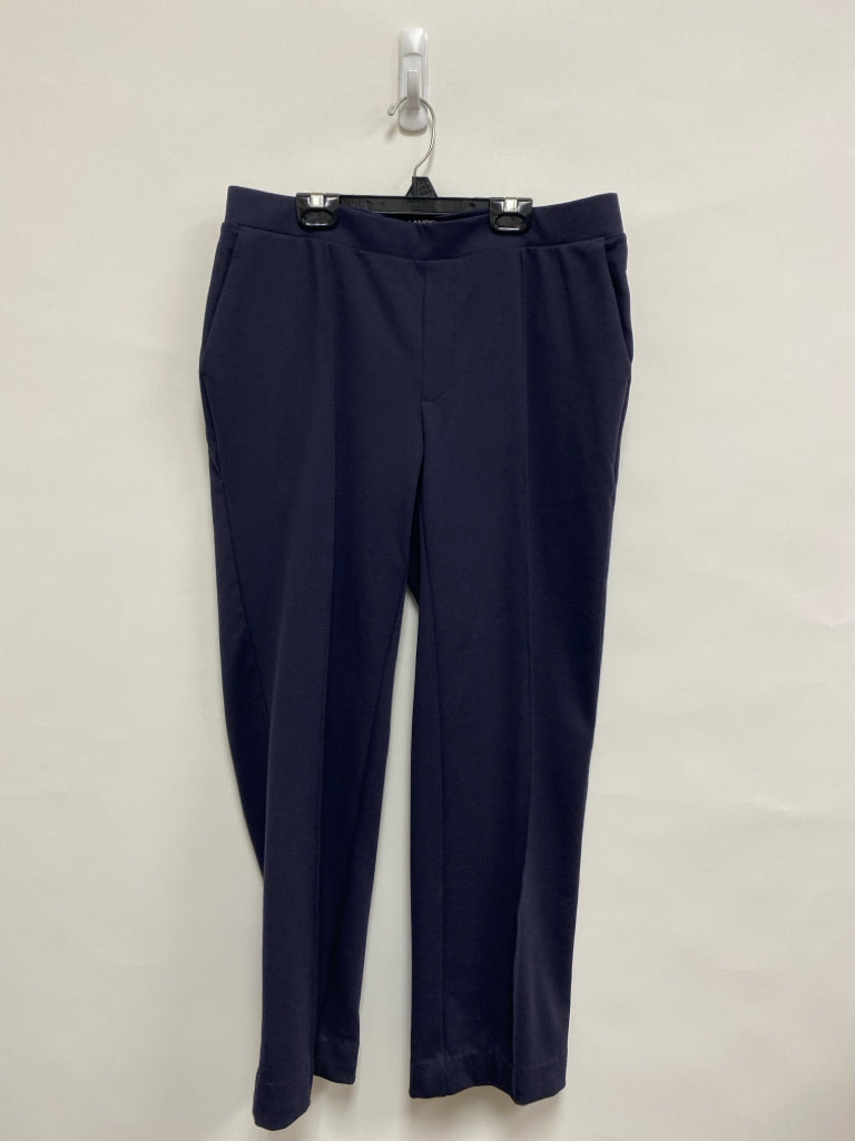 Lands End Size M Dark Navy Pull-on Ladies Pants