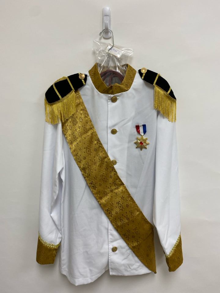 White/Gold Burgundy Halloween