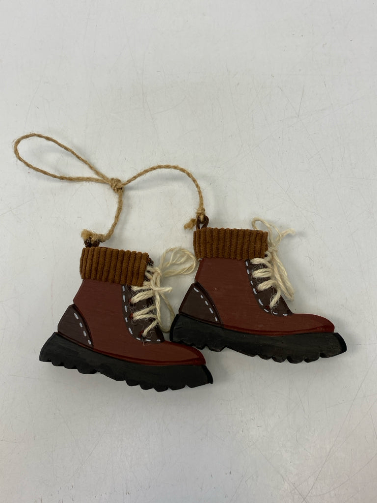Burgundy Brown Ornaments