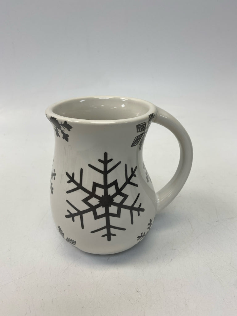 Temp-tations White Gray Snowflakes Winter