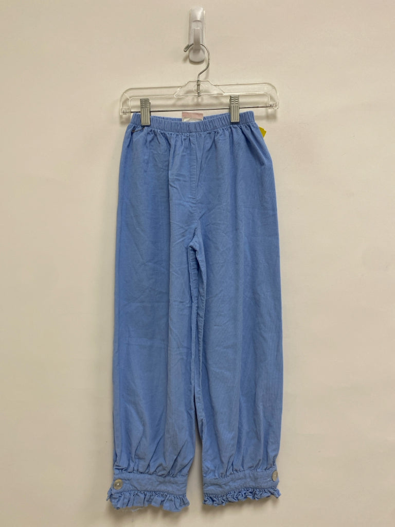 Shrimp&amp;Grits Kids SIZE 8 Powder Blue Pull-on Corduroy Girl&