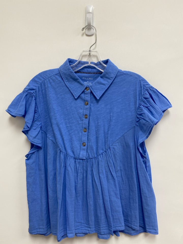 Pilcro Size S Blue Ladies Top