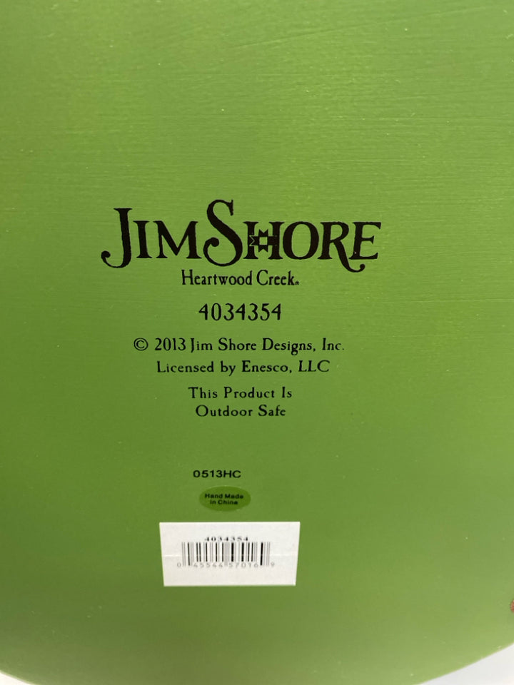 Jim Shore 28" Santa w/Wreath and Candle