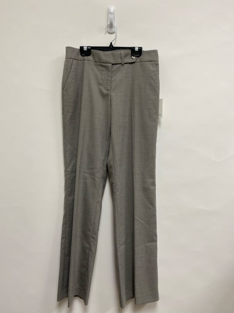 NWT Calvin Klein Size 4 Gray Ladies Pants