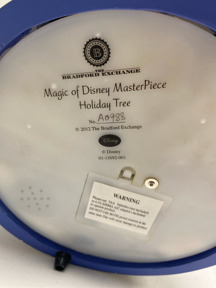 Disney Green Multi Color Characters Christmas