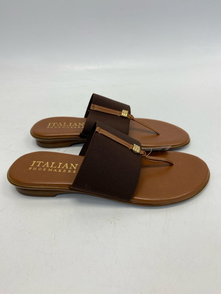NWT ItalianShoemaker  Size 7 Brown Sandals