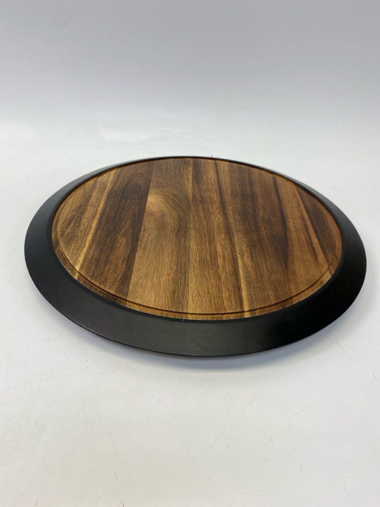 Natural Black Wood Misc. Home Item