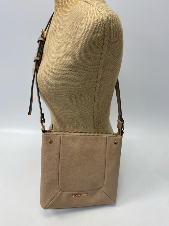 Enzo Brown Crossbody