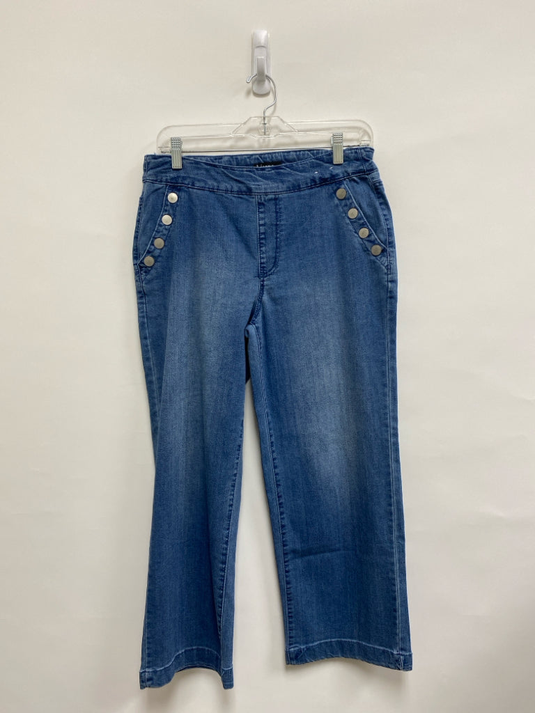 d.jeans Size 6 Blue Denim Pull-on Ladies Jeans