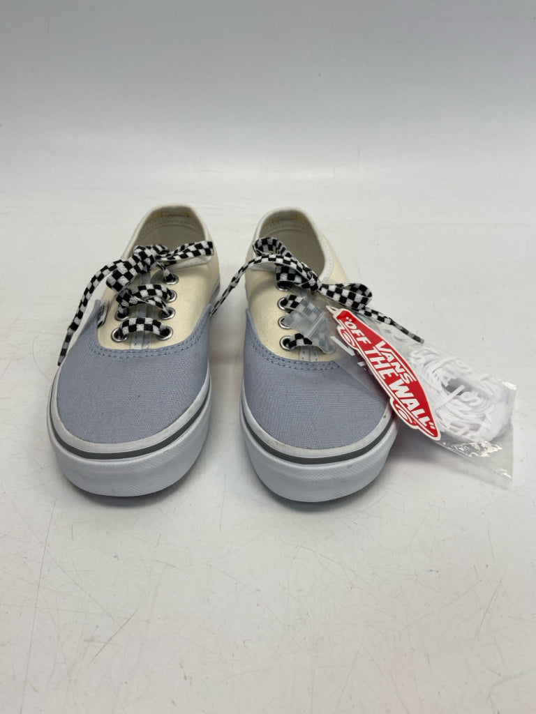 NWOT Vans SIZE 13 Gray Cream Lace-Up Boy&