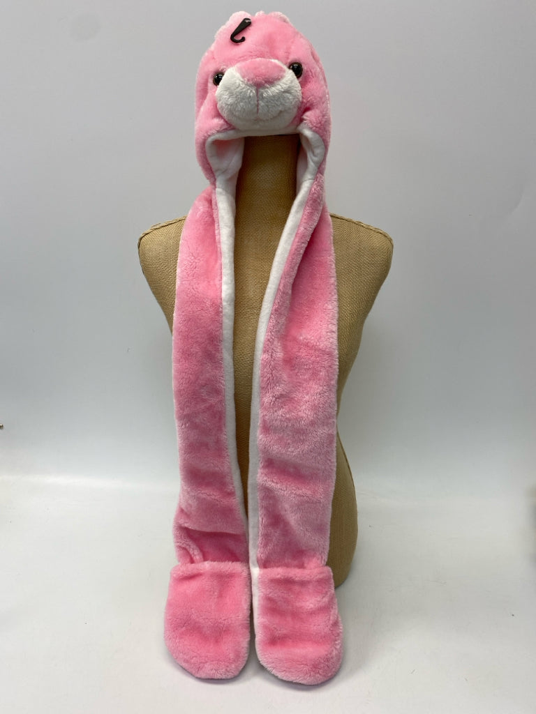 Pink White Rabbit Girl&