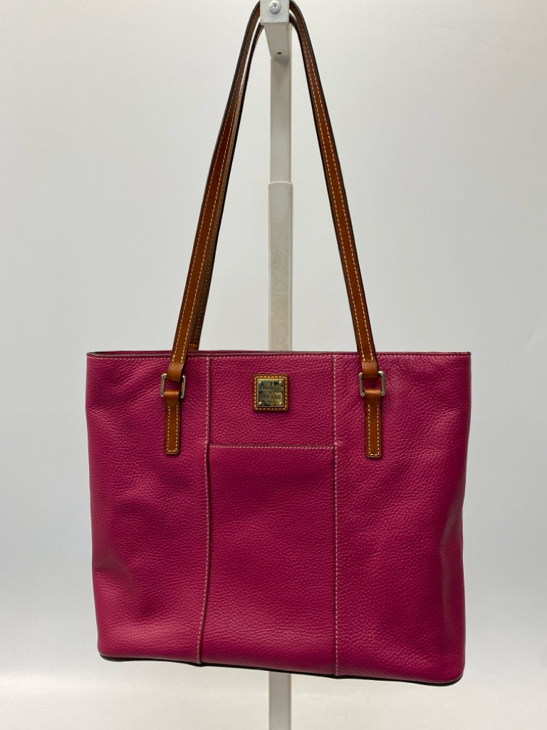 Dooney &amp; Bourke US Shoe Size Raspberry Brown Handbag